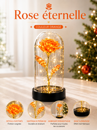 Rose Lumineuse LED - Cadeau Romantique