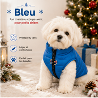 Manteau Chien Hiver - Coupe-Vent Matelassé