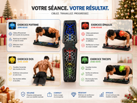 Planche à Pompes Multifonction - Kit Fitness Pliable