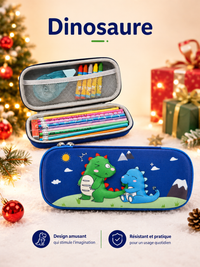 Trousse Scolaire Kawaii 3D - Grande Capacité