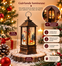 Guirlande Lumineuse de Noël - Lanterne Décorative