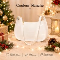 Sac Bandoulière Rétro Cuir PU - Style Hobo Décontracté