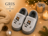 Chaussons Ours en Peluche - Doux & Chauds