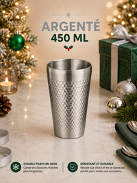 Gobelets Bière Isotherme Inox - Double Paroi