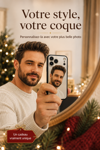 Coque iPhone Personnalisable - Photo Givrée