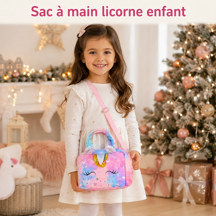 Sac à Main Licorne Enfant - Bandoulière Fille