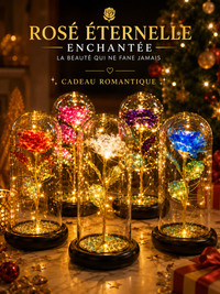 Rose Lumineuse LED - Cadeau Romantique