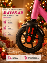 Trottinette Électrique Enfant - Écran LCD, Bluetooth, Lumières