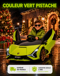 Voiture Électrique Enfant Sport 12V - Télécommande 2.4G