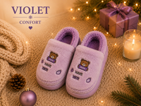 Chaussons Ours en Peluche - Doux & Chauds