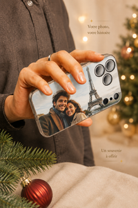 Coque iPhone Personnalisable - Photo Givrée