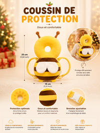 Coussin de Protection Tête Bébé - Petite Abeille