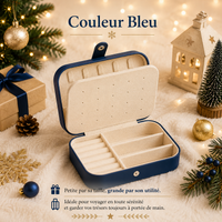 Boîte à Bijoux de Voyage - Écrin Organisateur Portable