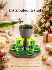 Distributeur à Shots 6 Verres - Bar & Soirée