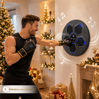 Cible de Boxe Murale Connectée - LED Bluetooth