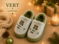 Chaussons Ours en Peluche - Doux & Chauds