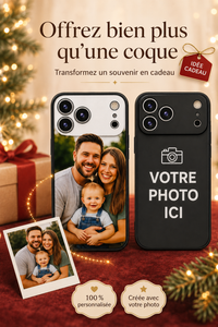 Coque iPhone Personnalisable - Photo Givrée