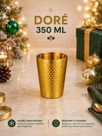 Gobelets Bière Isotherme Inox - Double Paroi