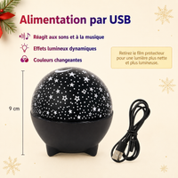 Projecteur LED Galaxie - Ambiance Étoilée