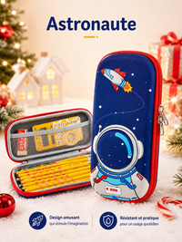 Trousse Scolaire Kawaii 3D - Grande Capacité