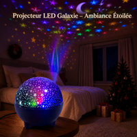 Projecteur LED Galaxie - Ambiance Étoilée