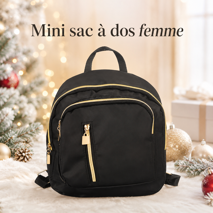 Mini Sac à Dos Nylon Femme - Léger et Multifonction
