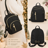 Mini Sac à Dos Nylon Femme - Léger et Multifonction