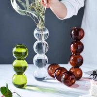 Vase Boule en Verre - Décoration Table Moderne