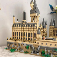 Château Médiéval en Micro-Briques - Modèle de Construction 6369 Pièces
