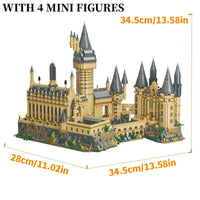 Château Médiéval en Micro-Briques - Modèle de Construction 6369 Pièces
