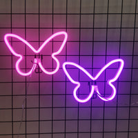 Enseigne Néon LED Personnalisable - USB/Pile