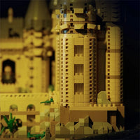 Château Médiéval en Micro-Briques - Modèle de Construction 6369 Pièces